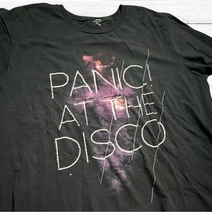 Black panic at the disco t shirt